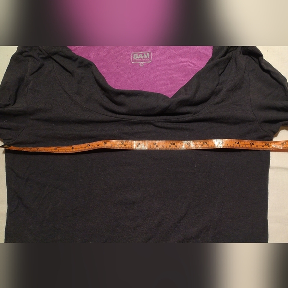 BAM slate grey bamboo / organic cotton long sleeve shirt UK 12 - Picture 2 of 6